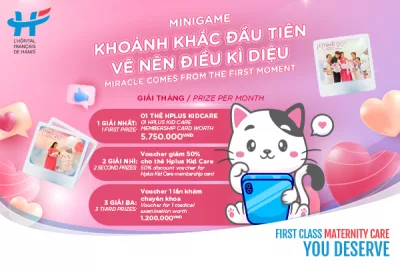 JOIN OUR PHOTO CONTEST “MIRACLE COMES FROM THE FIRST MOMENT” TO DOUBLE YOUR HAPPINESS